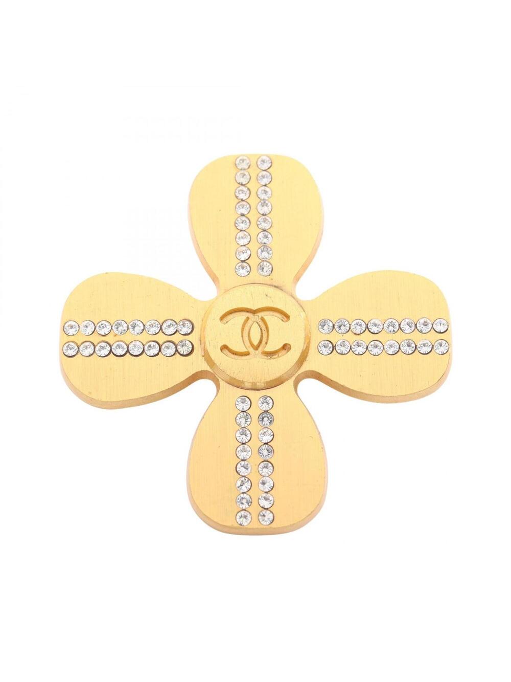 Chanel Cc Logo Brooch Metal #351468C96B